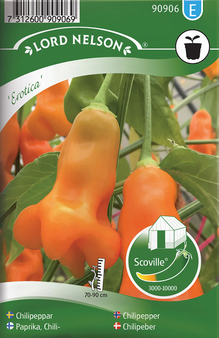 0999030 CAPSICUM baccatum Chilipaprika 'Erotica'