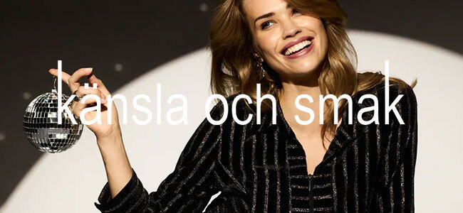 Känsla och smak, mode för kvinnor mitt i livet - vardag som fest!