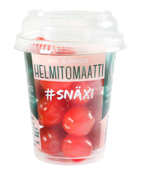 1604003 Tomaatti Punainen #SNÄXI helmitomaatti, pikari