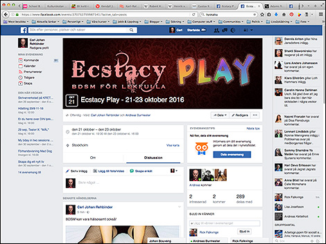 Ecstasy Play på Facebook
