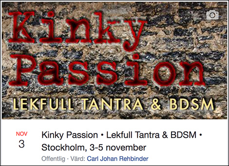 Kinky Passion Facebookevent