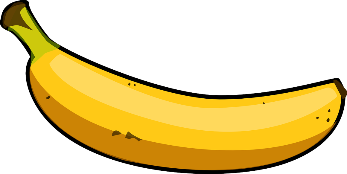 En bana ska inte vara mer böjd än en banan