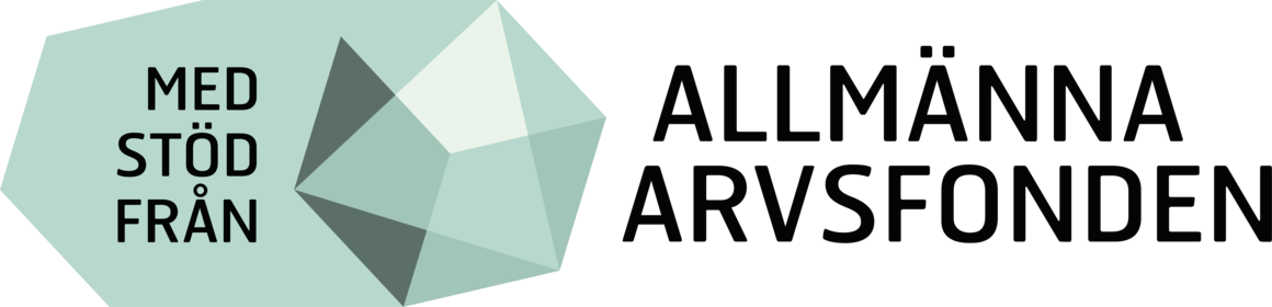 Med stöd från Allmänna Arvsfonden logo