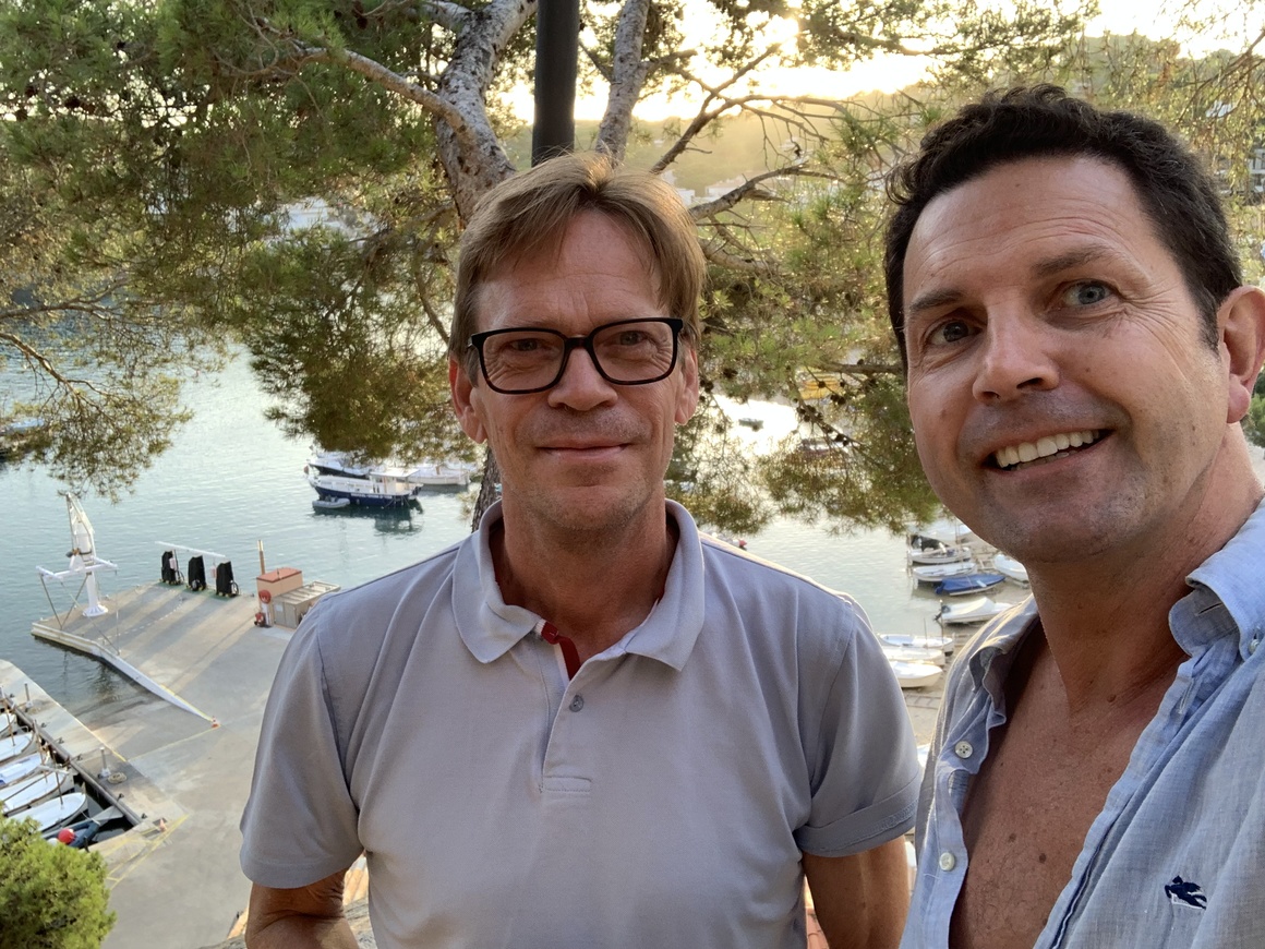 Peter and Heiner sweating for equity