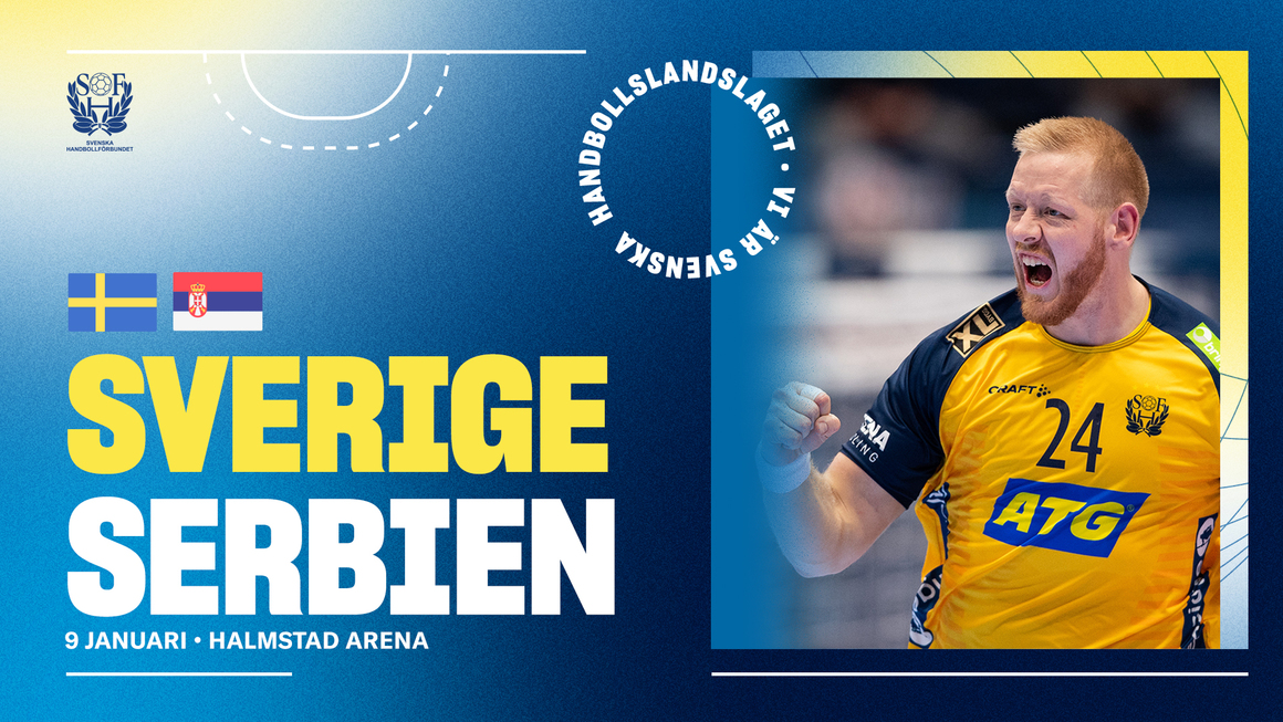 Andreas Pallicka skriker av glädje och det står Sverige Danmark EHF cup 16 oktober Scandinavium