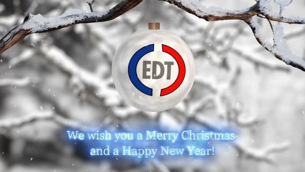 A Christmas greeting from EDT, with a link to our filmclip on YouTube.