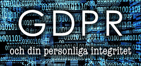 GDPR och din personliga integritet