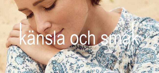 Känsla och smak, mode för kvinnor mitt i livet - vardag som fest!